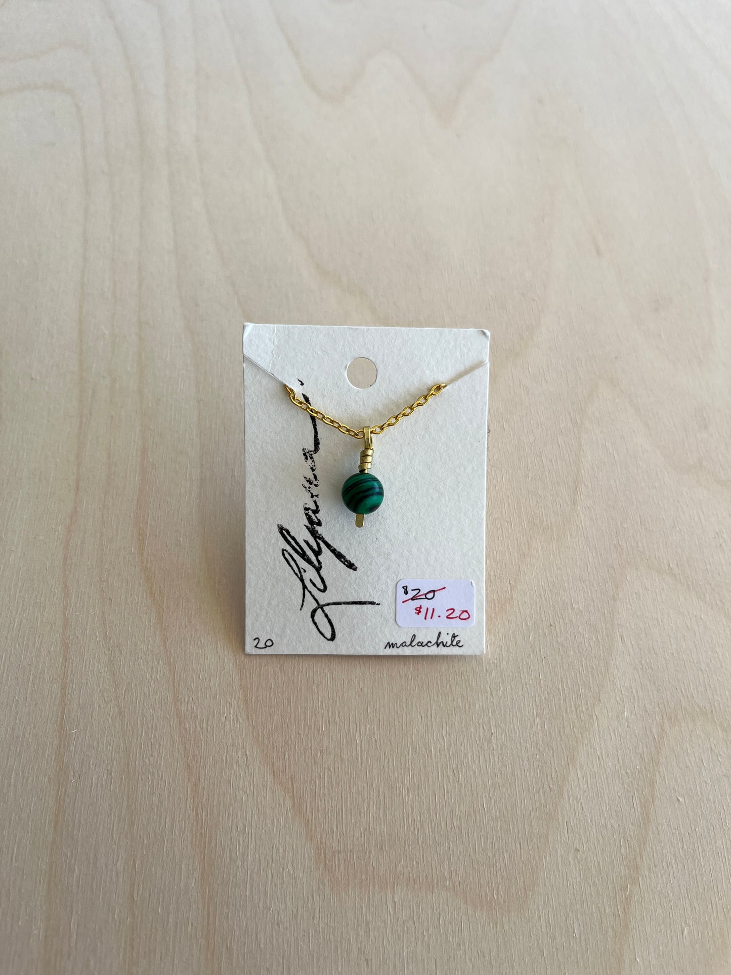 SIMPLE PENDANT NECKLACE