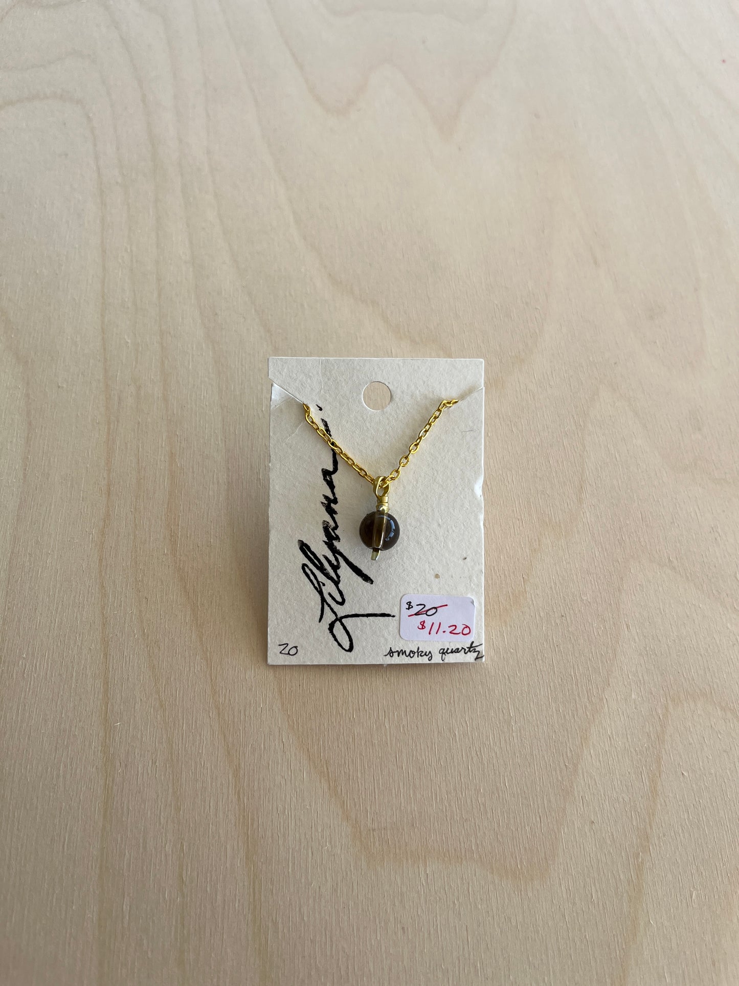SIMPLE PENDANT NECKLACE