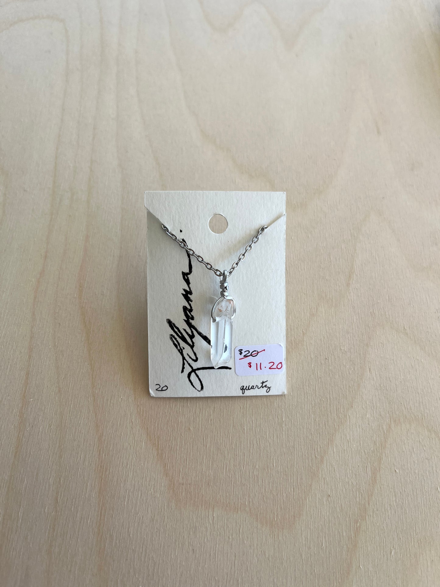 SIMPLE PENDANT NECKLACE
