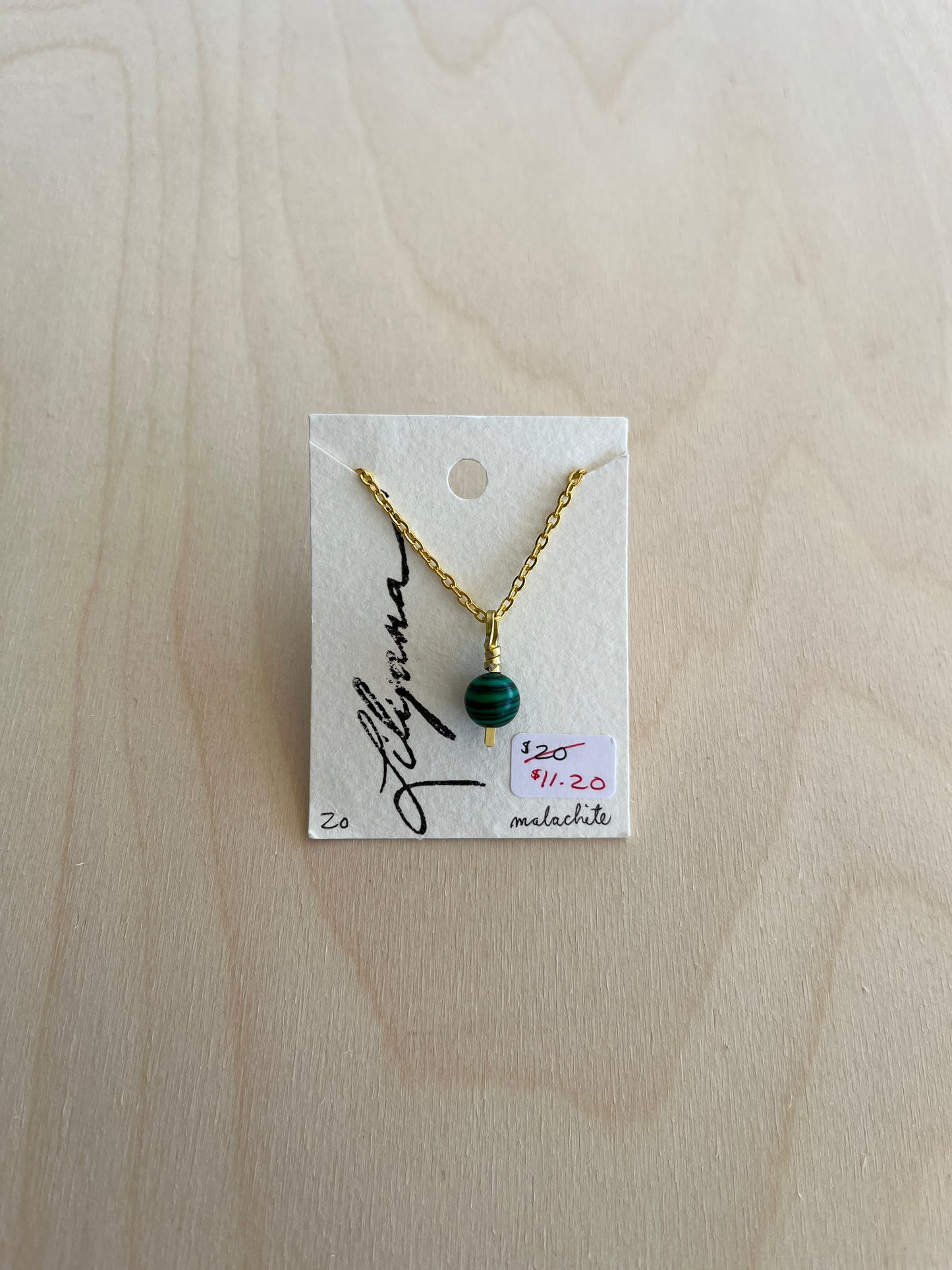 SIMPLE PENDANT NECKLACE