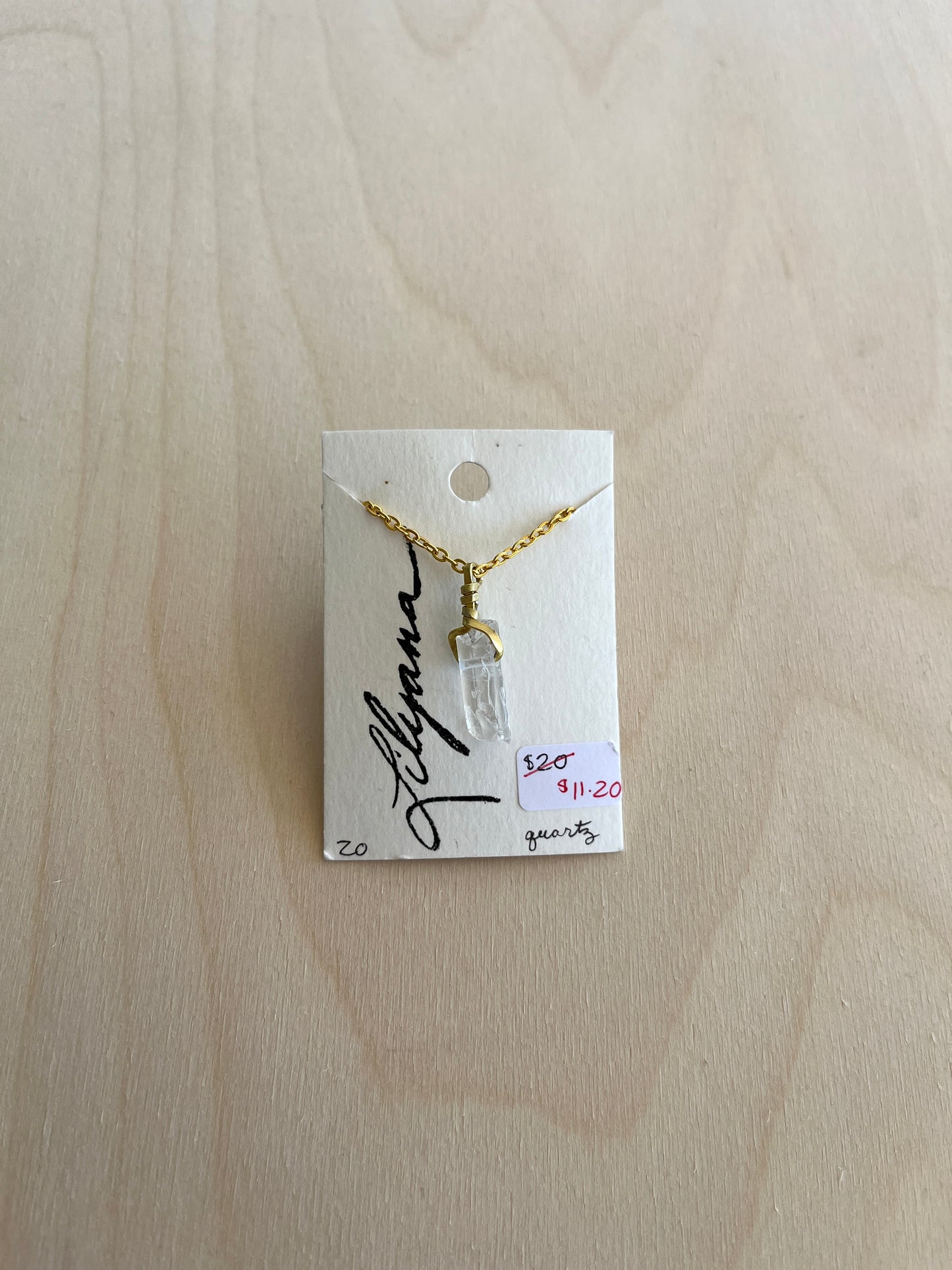 SIMPLE PENDANT NECKLACE