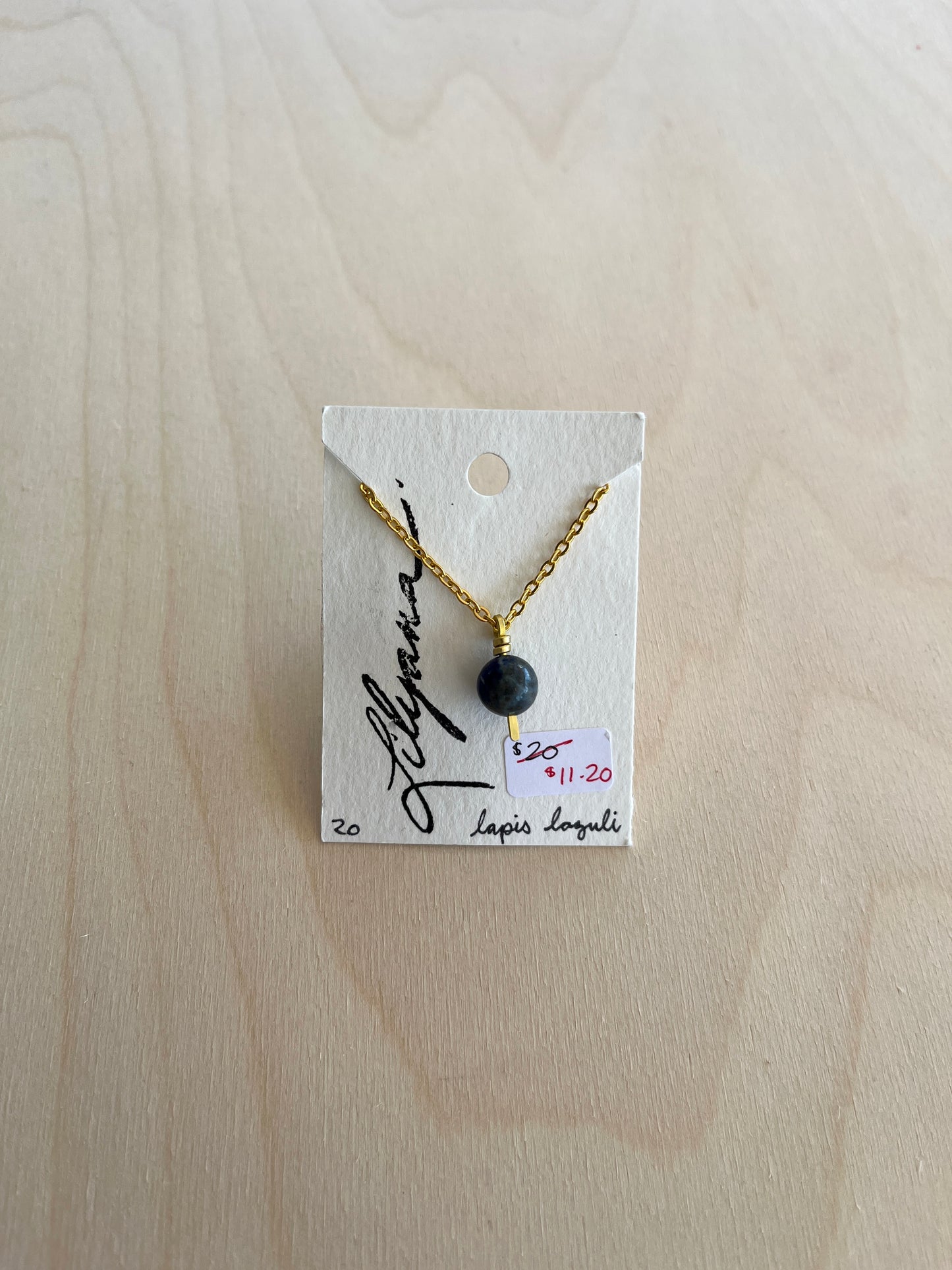 SIMPLE PENDANT NECKLACE