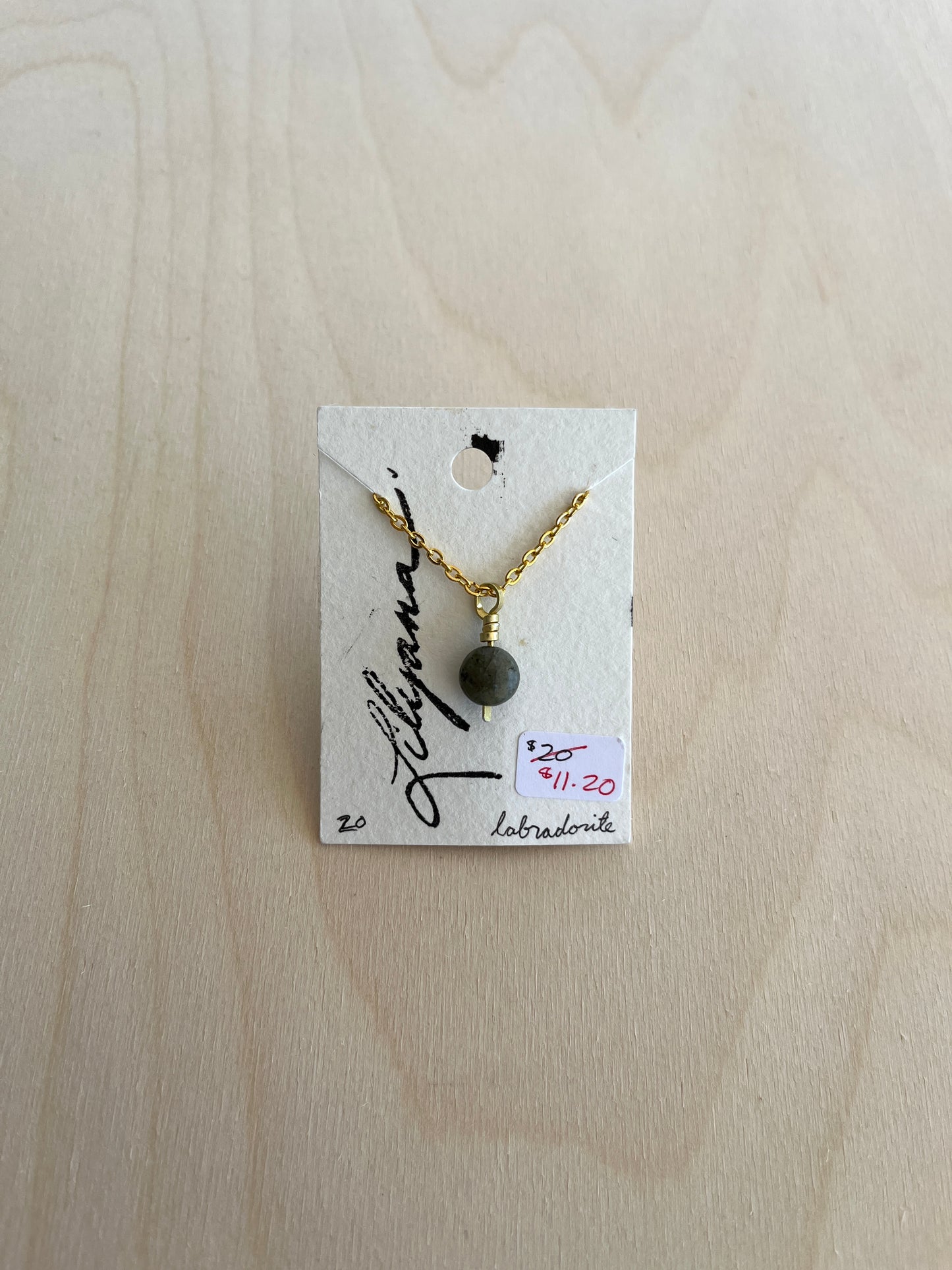 SIMPLE PENDANT NECKLACE