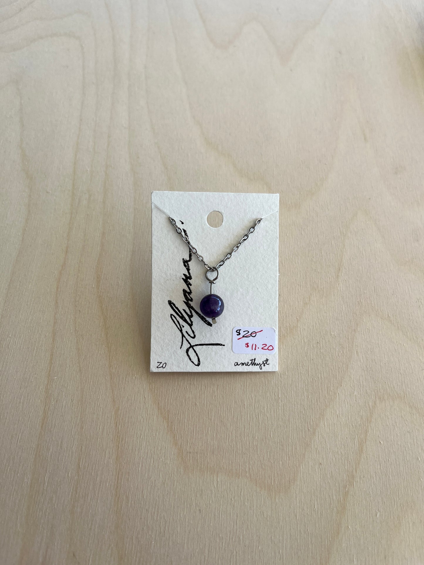 SIMPLE PENDANT NECKLACE