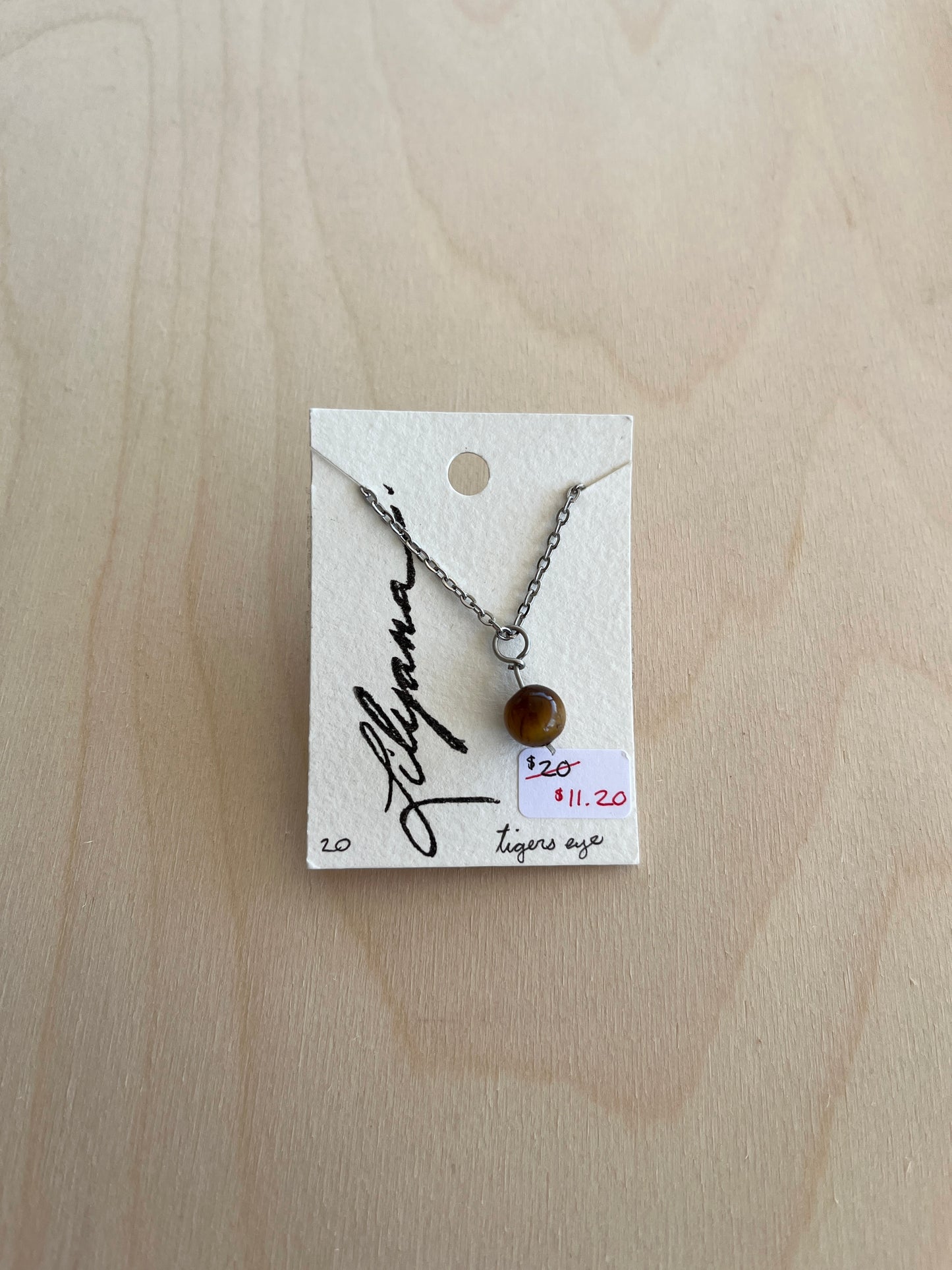 SIMPLE PENDANT NECKLACE