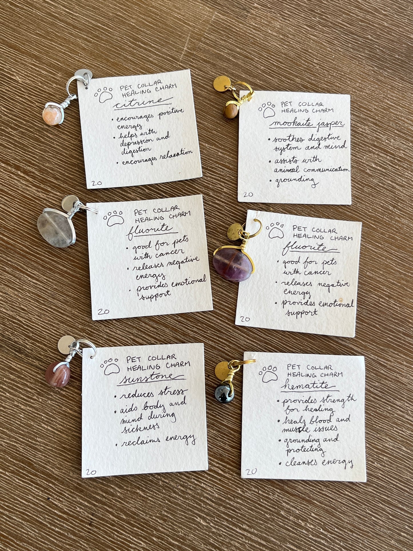 PET COLLAR HEALING CHARM