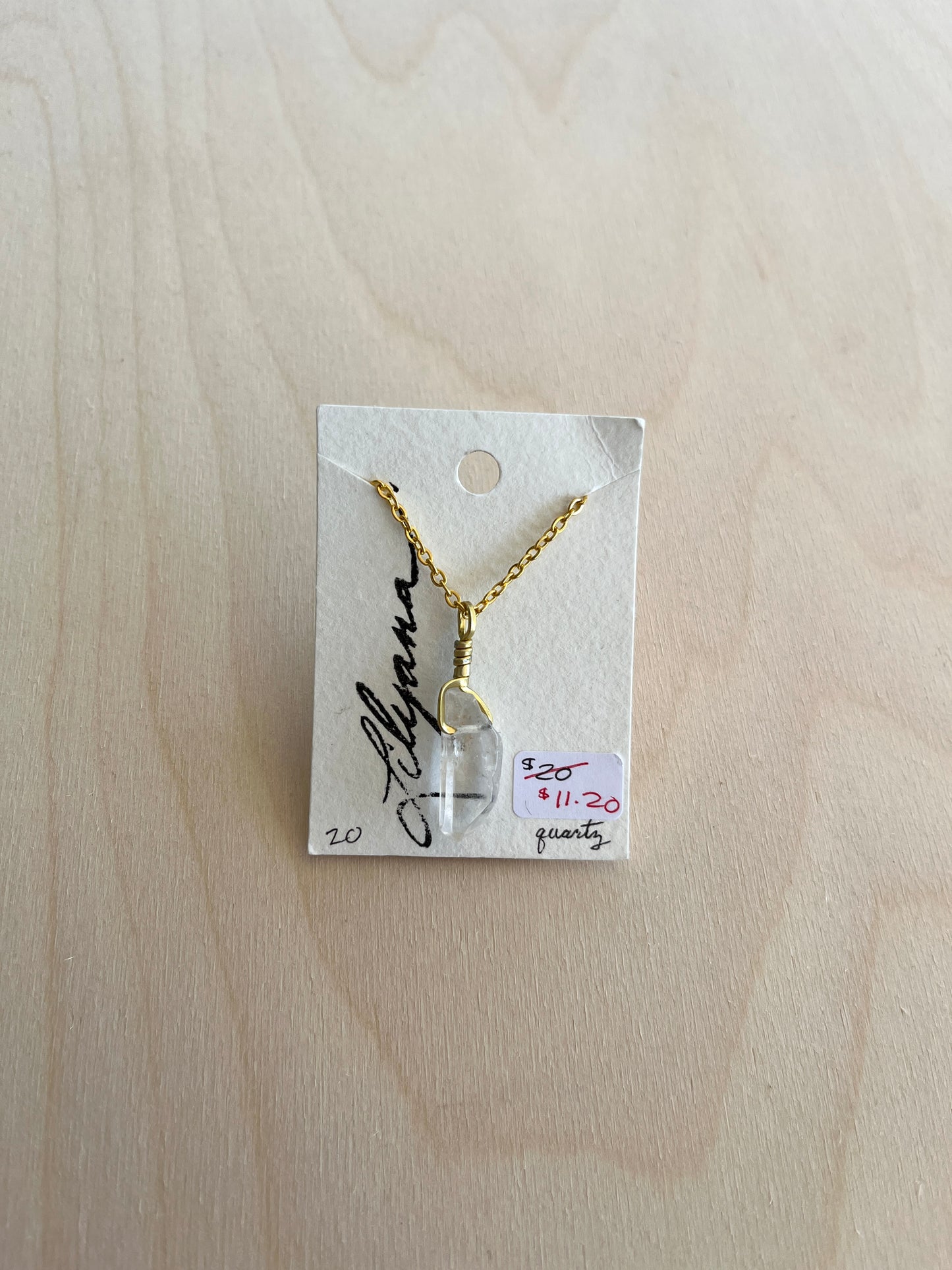 SIMPLE PENDANT NECKLACE