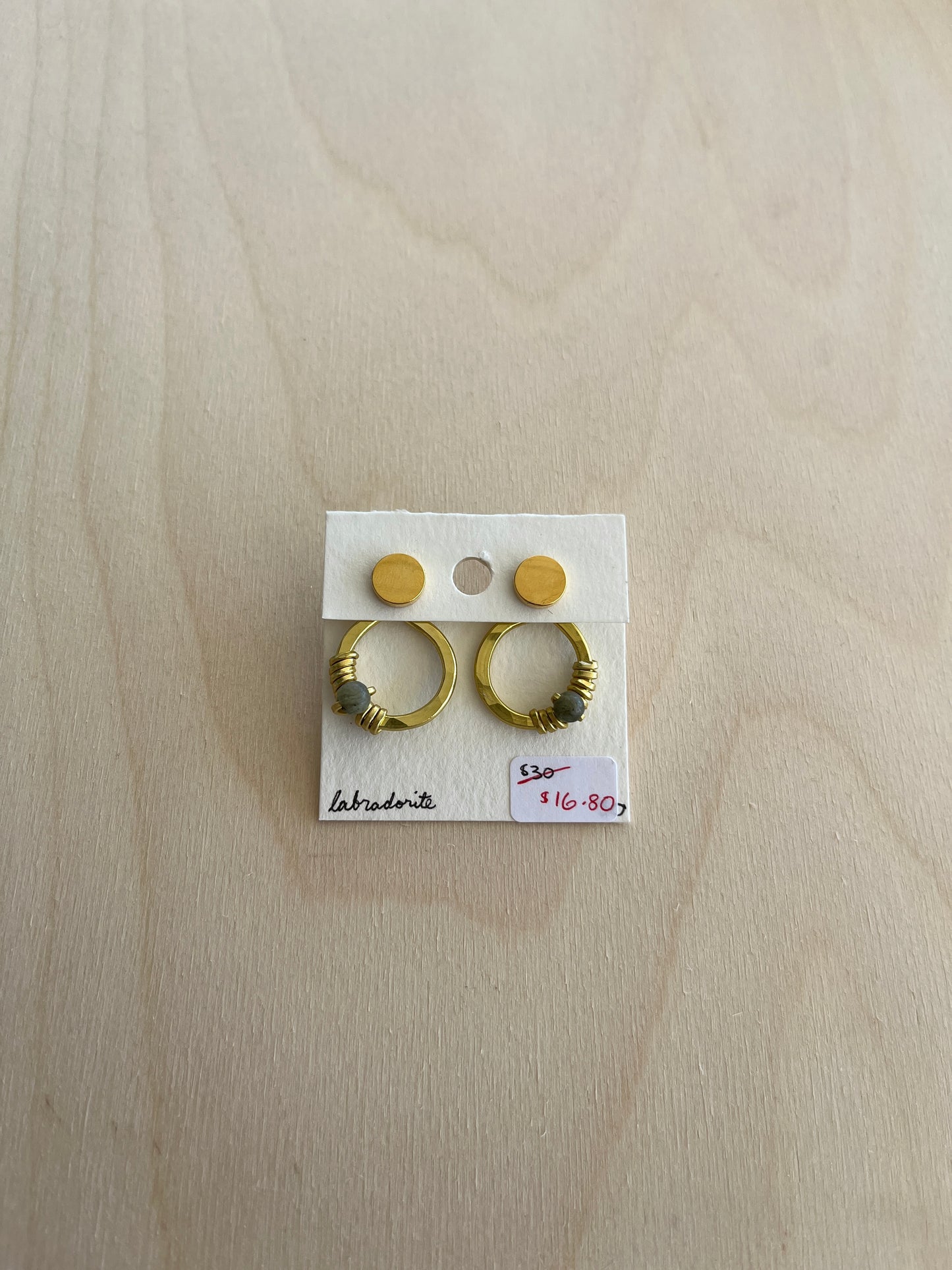 MINI CIRCLE EARRING JACKET