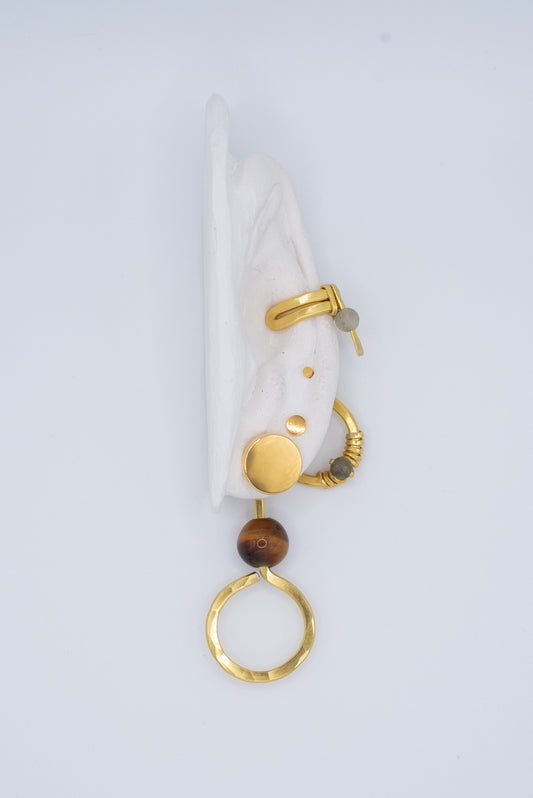 CIRCLE EARRING JACKET